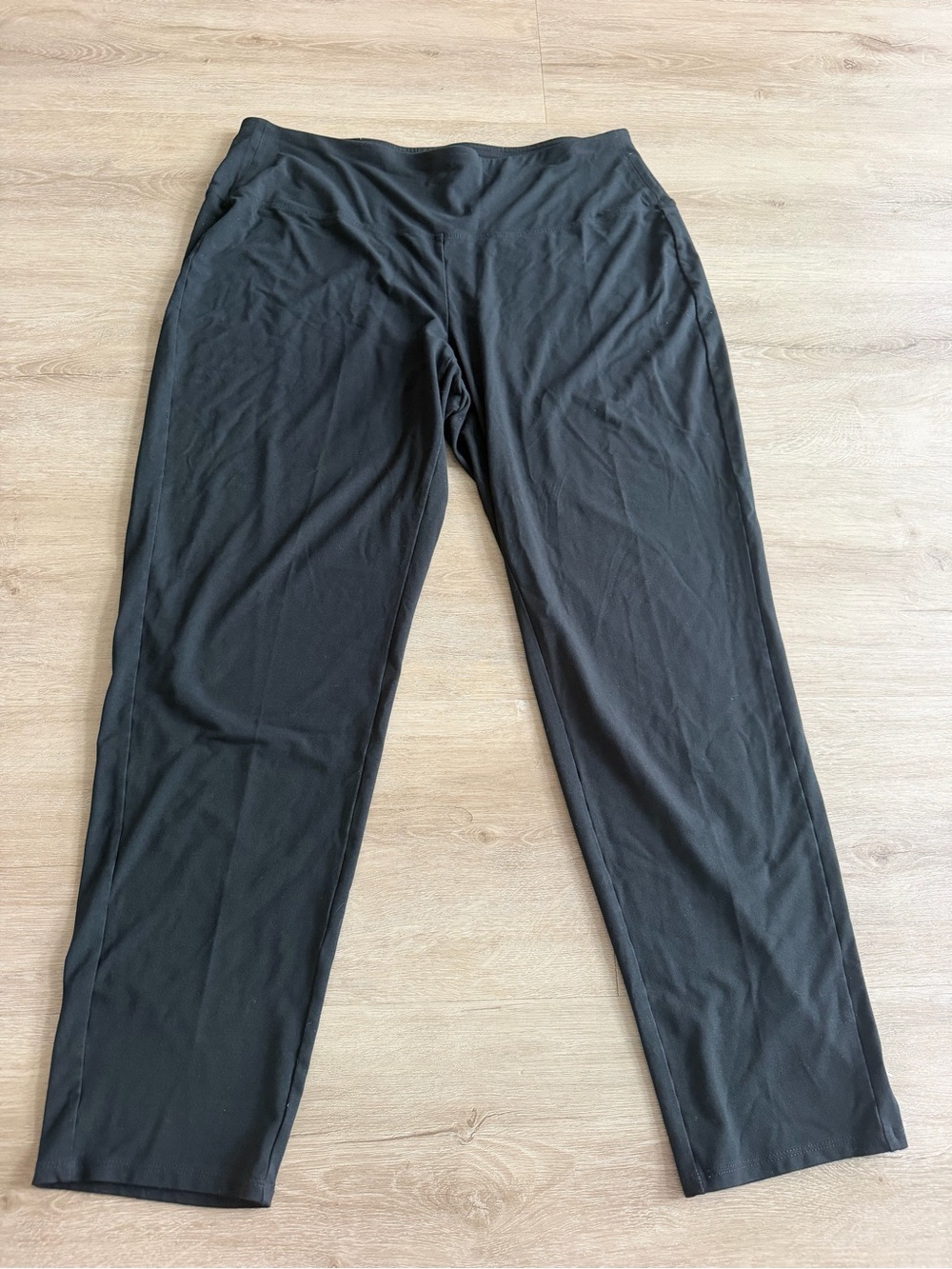 J.Jill Wearever Collection Black Smooth Fit Slim Leg Pants SZ XL